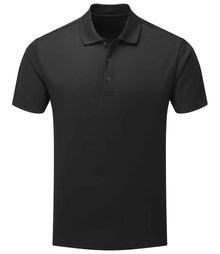 Premier Spun Dyed Recycled Polo Shirt PR631 - Black