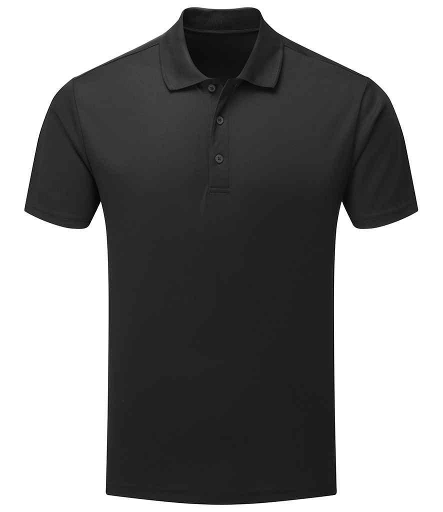 Premier Spun Dyed Recycled Polo Shirt PR631 - Black