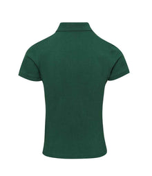 Premier Ladies Coolchecker® Plus Piqué Polo Shirt PR632 - PR632 Bottle Green Back