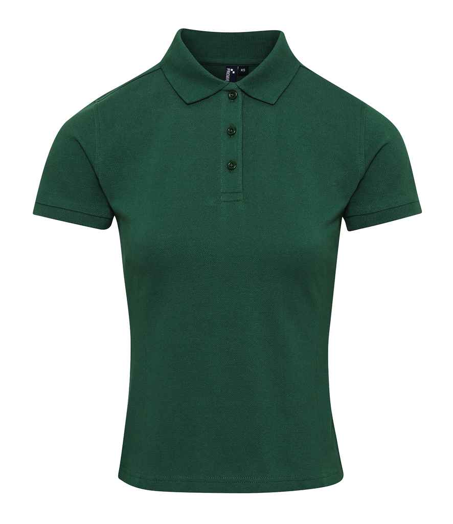Premier Ladies Coolchecker® Plus Piqué Polo Shirt PR632 - Bottle Green