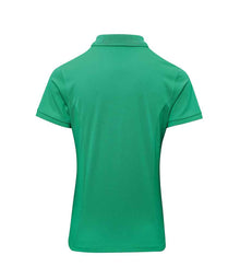 Premier Ladies Coolchecker® Plus Piqué Polo Shirt PR632 - PR632 Kelly Green Back