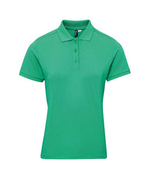 Premier Ladies Coolchecker® Plus Piqué Polo Shirt PR632 - Kelly Green