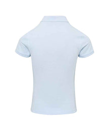 Premier Ladies Coolchecker® Plus Piqué Polo Shirt PR632 - PR632 Light Blue Back