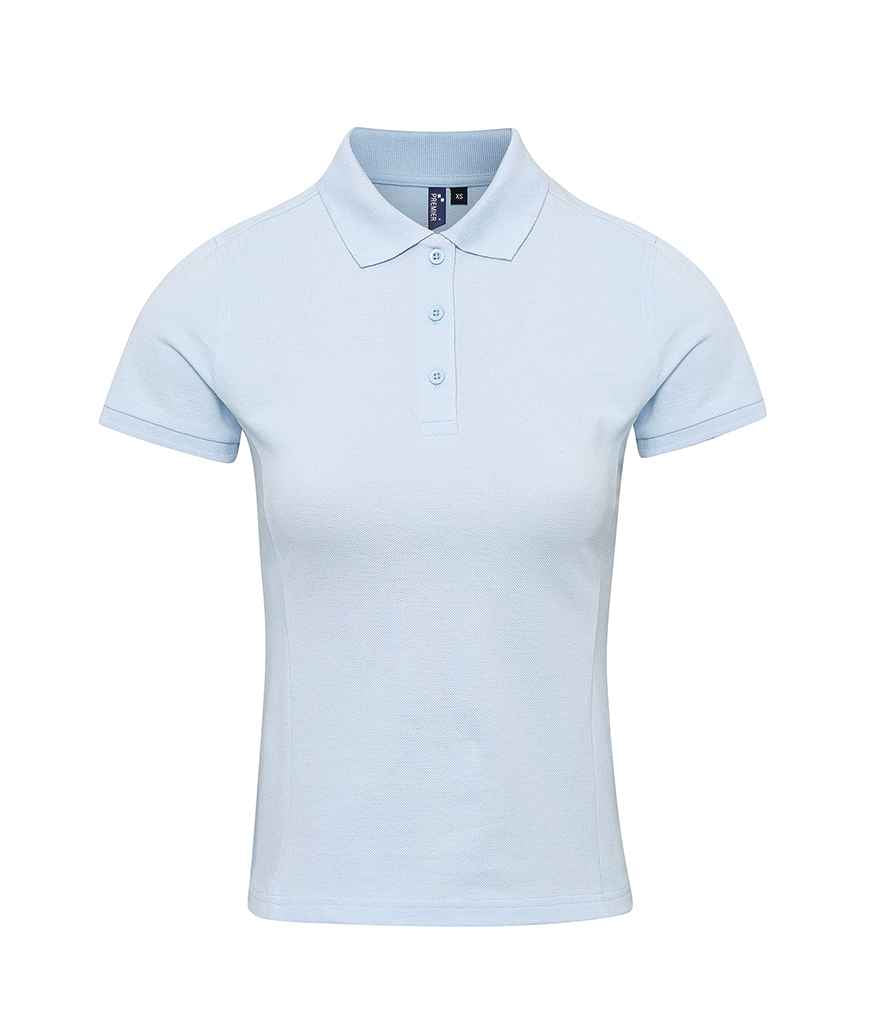 Premier Ladies Coolchecker® Plus Piqué Polo Shirt PR632 - Light Blue