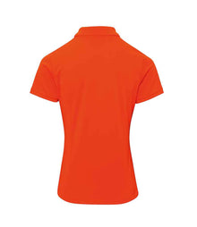 Premier Ladies Coolchecker® Plus Piqué Polo Shirt PR632 - PR632 Orange Back