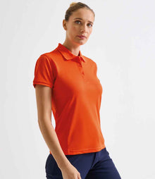 Premier Ladies Coolchecker® Plus Piqué Polo Shirt PR632 - PR632 Orange Model