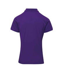 Premier Ladies Coolchecker® Plus Piqué Polo Shirt PR632 - PR632 Purple Back