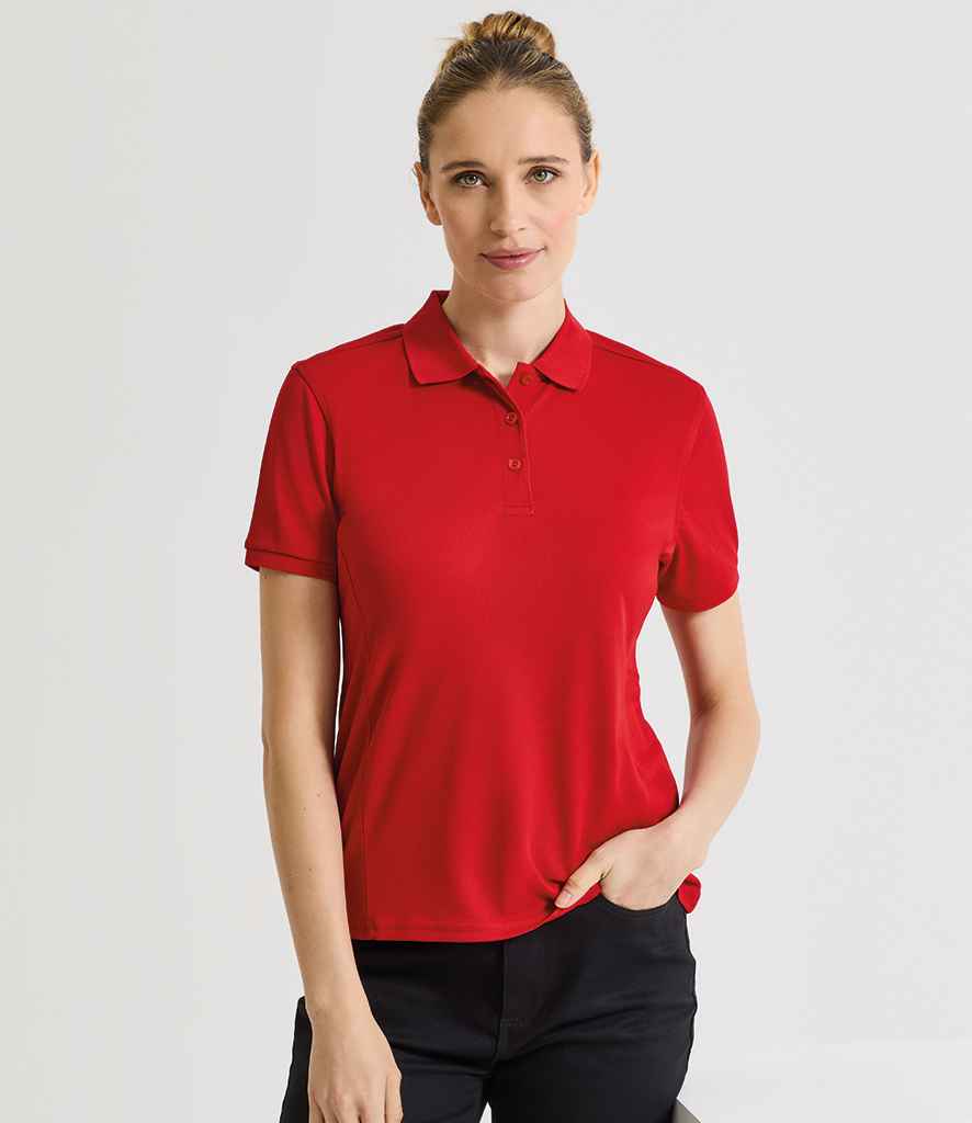 Premier Ladies Coolchecker® Plus Piqué Polo Shirt PR632 - PR632 Red Model