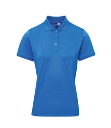 Premier Ladies Coolchecker® Plus Piqué Polo Shirt PR632 - Sapphire Blue