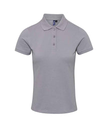 Premier Ladies Coolchecker® Plus Piqué Polo Shirt PR632 - Silver