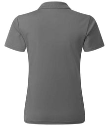 Premier Ladies Spun Dyed Recycled Polo Shirt PR633 - PR633 Dark Grey Back