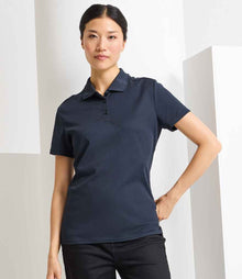 Premier Ladies Spun Dyed Recycled Polo Shirt PR633 - PR633 French Navy Model