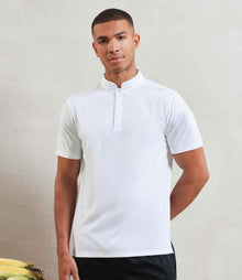 Premier Essential Coolchecker® Short Sleeve Chef's Shirt PR646 - PR646 White Model