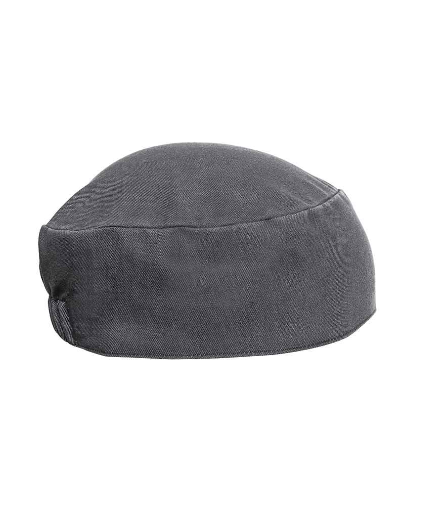Premier Chef's Skull Cap PR653 - Grey Denim