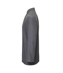 Premier Denim Chef's Jacket PR660 - PR660 Grey Denim Side