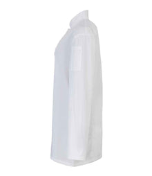 Premier Ladies Long Sleeve Chef's Jacket PR671 - PR671 White Side
