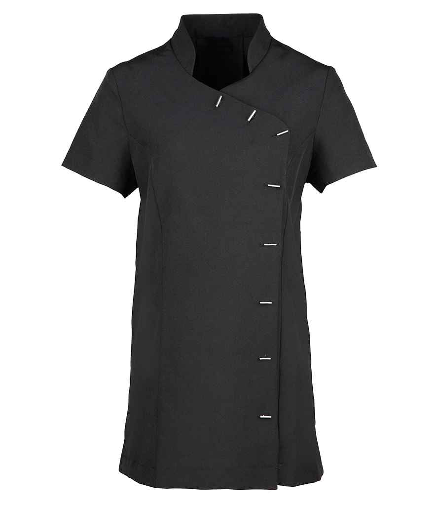 Premier Ladies Orchid Short Sleeve Tunic PR682 - Black