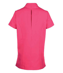 Premier Ladies Orchid Short Sleeve Tunic PR682 - PR682 Hot Pink Back