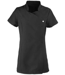 Premier Ladies Blossom Short Sleeve Tunic PR683 - Black
