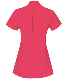 Premier Ladies Blossom Short Sleeve Tunic PR683 - PR683 Hot Pink Back