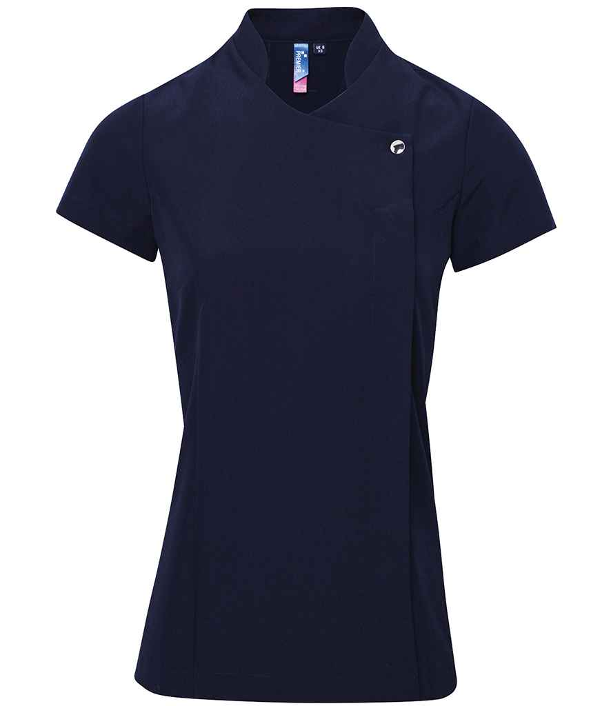 Premier Ladies Blossom Short Sleeve Tunic PR683 - Navy