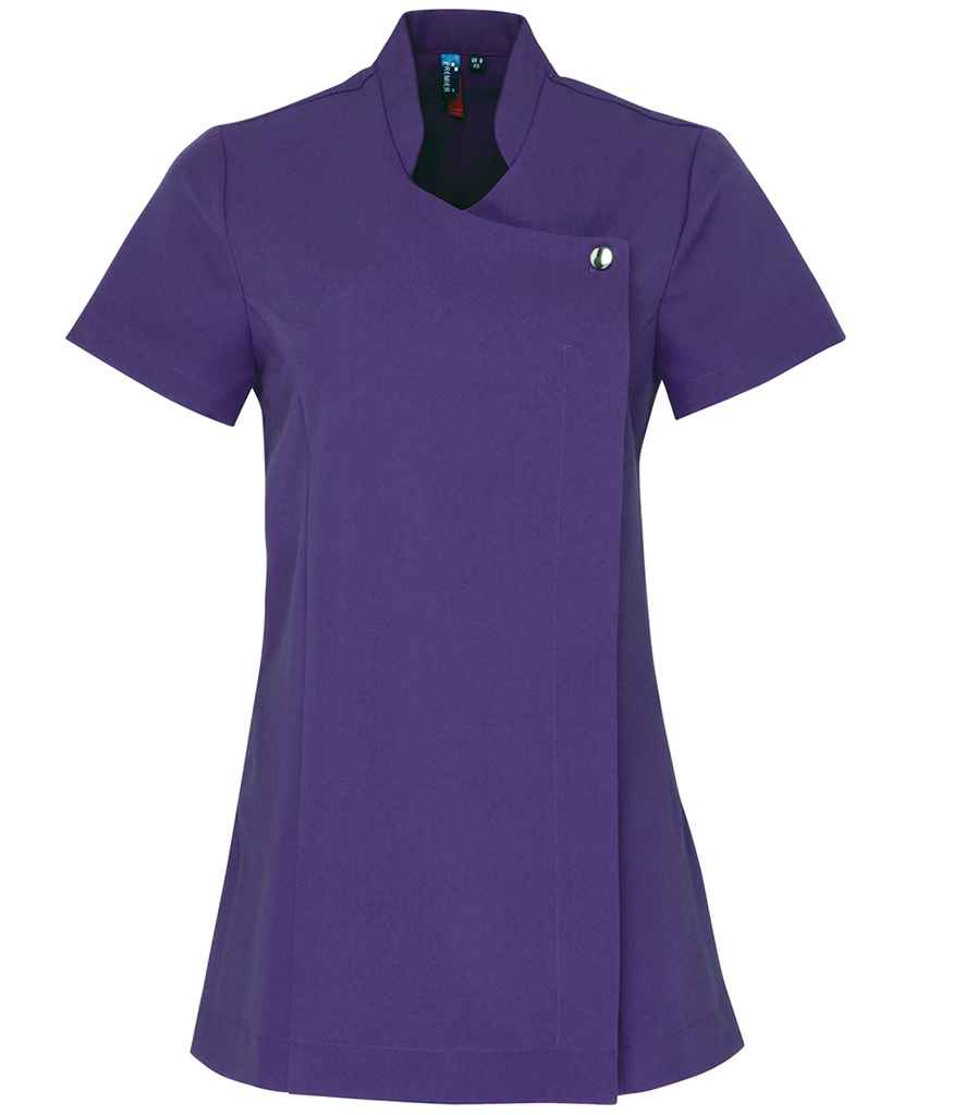 Premier Ladies Blossom Short Sleeve Tunic PR683 - Purple