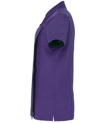 Premier Ladies Blossom Short Sleeve Tunic PR683 - PR683 Purple Side