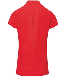 Premier Ladies Blossom Short Sleeve Tunic PR683 - PR683 Strawberry Red Back