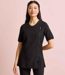 Premier Ladies Camellia Short Sleeve Tunic PR686 - PR686 Black Model