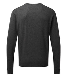 Premier Cotton Rich Crew Neck Sweater PR692 - PR692 Charcoal Back