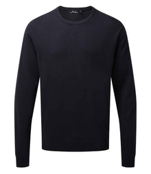 Premier Cotton Rich Crew Neck Sweater PR692 - Navy