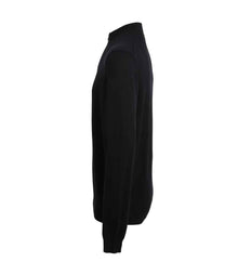 Premier Zip Neck Sweater PR695 - PR695 Black Side
