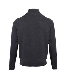 Premier Zip Neck Sweater PR695 - PR695 Charcoal Back