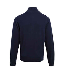 Premier Zip Neck Sweater PR695 - PR695 Navy Back