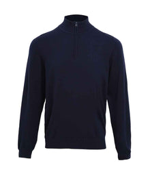Premier Zip Neck Sweater PR695 - Navy