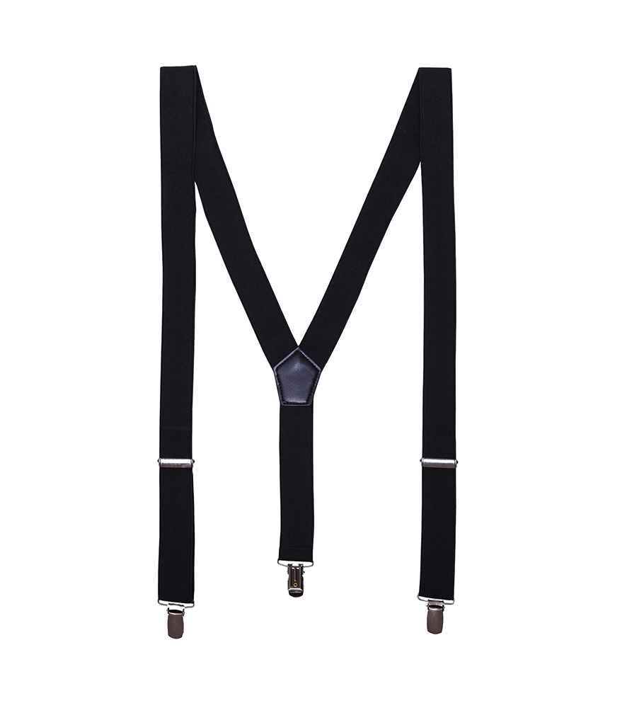 Premier Clip On Braces PR701 - Black