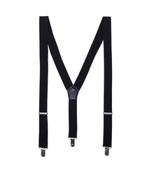 Premier Clip On Braces PR701 - Black