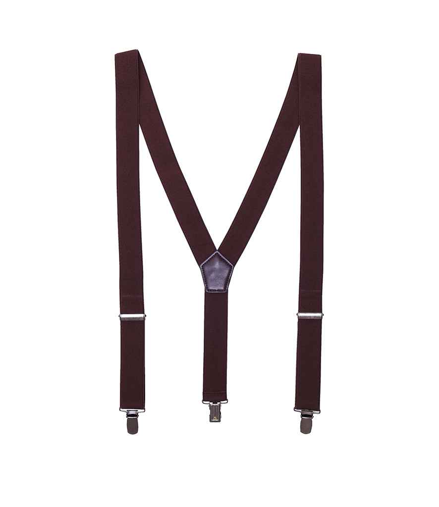 Premier Clip On Braces PR701 - Brown