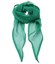 Premier 'Colours' Chiffon Scarf PR740 - Emerald