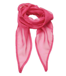 Premier 'Colours' Chiffon Scarf PR740 - Fuchsia