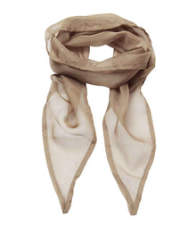 Premier 'Colours' Chiffon Scarf PR740 - Khaki