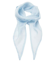 Premier 'Colours' Chiffon Scarf PR740 - Light Blue