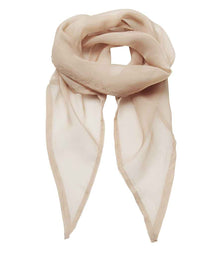 Premier 'Colours' Chiffon Scarf PR740 - Natural