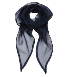 Premier 'Colours' Chiffon Scarf PR740 - Navy