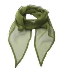 Premier 'Colours' Chiffon Scarf PR740 - Oasis Green