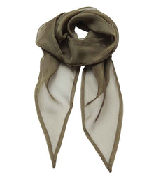 Premier 'Colours' Chiffon Scarf PR740 - Olive Green