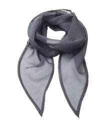 Premier 'Colours' Chiffon Scarf PR740 - Steel