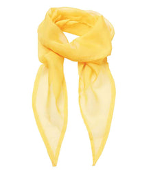 Premier 'Colours' Chiffon Scarf PR740 - Sunflower