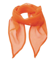 Premier 'Colours' Chiffon Scarf PR740 - Terracotta