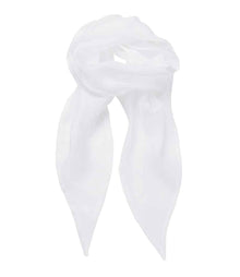 Premier 'Colours' Chiffon Scarf PR740 - White